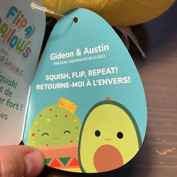 Squishmallows Gideon & Austin Flipamallows​ - Picture 7 of 9